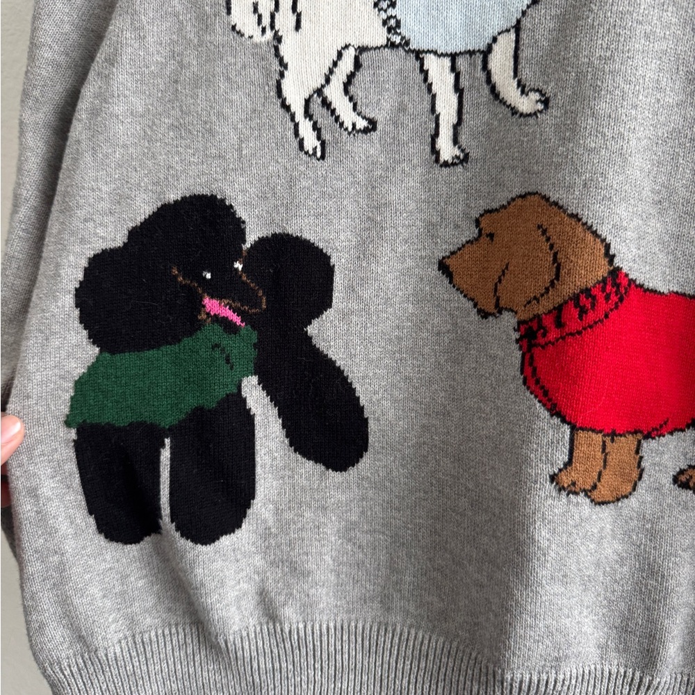 Clare V. Paco & Friends Dog Puppy Classic Sweater - Picture 5 of 10